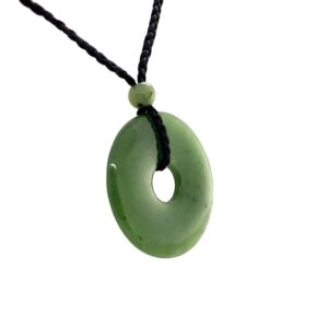 Jade Donut Pendant