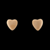 Mammoth Ivory Whale Tail Post Earrings