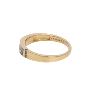 Gold quartz, Ring, Band, Alaska Mint, 633G2 $1100