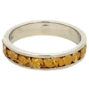 Ladies, 4m, White Gold, Nugget Ring, Alaska Mint