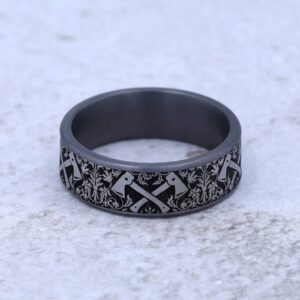 The Hotshot Tantalum & Titanium Ring, Alaska Mint