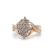 Estate Diamond Cluster Ring 071656