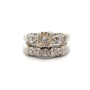 Estate Lady's Wedding Set 090269