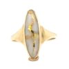 Gold Quartz Ladies Ring R2931-GQ