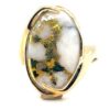 Gold Quartz Ladies Ring RL626Q