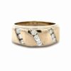 Mens White Gold & Diamond Estate Ring 518313