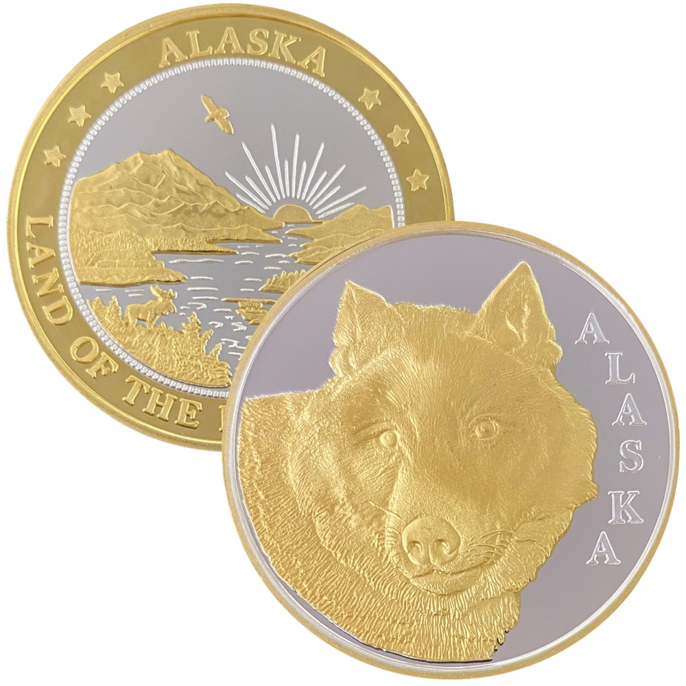 Wolf Face Medallion - Image 2