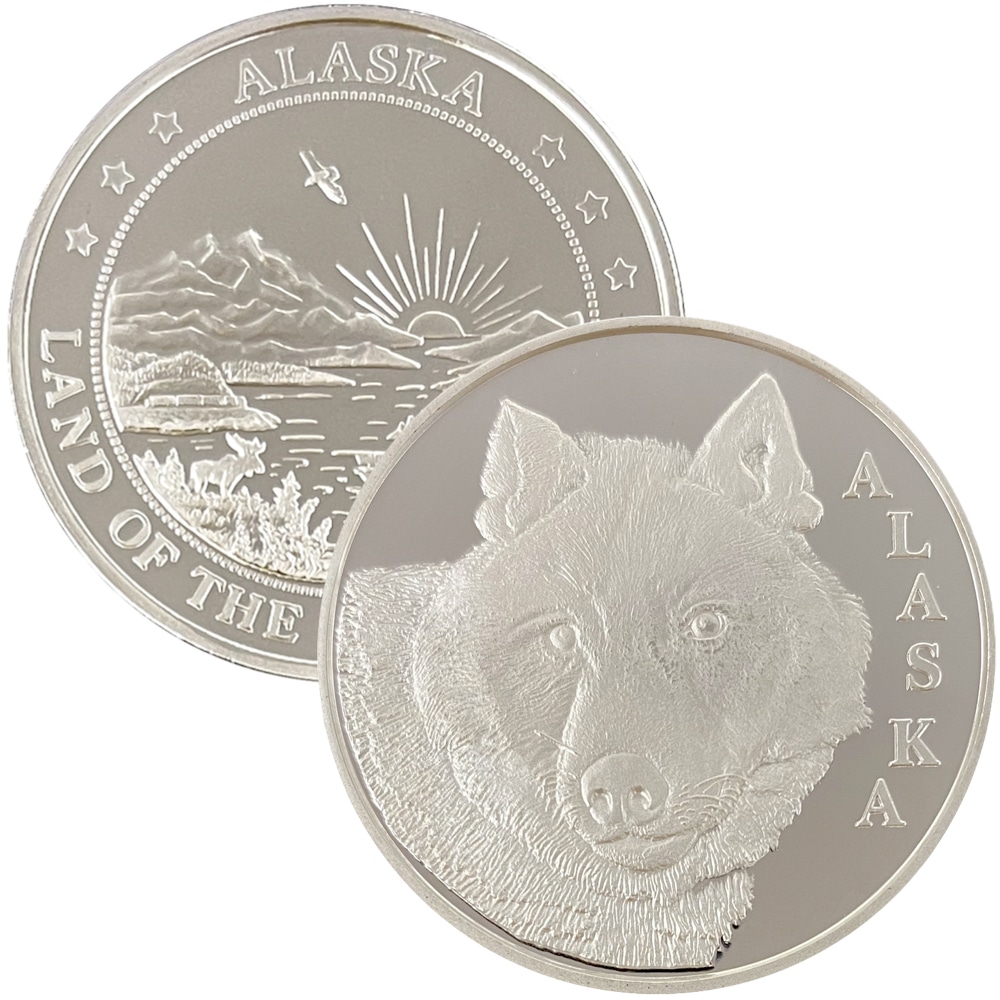 Wolf Face Medallion - Image 4