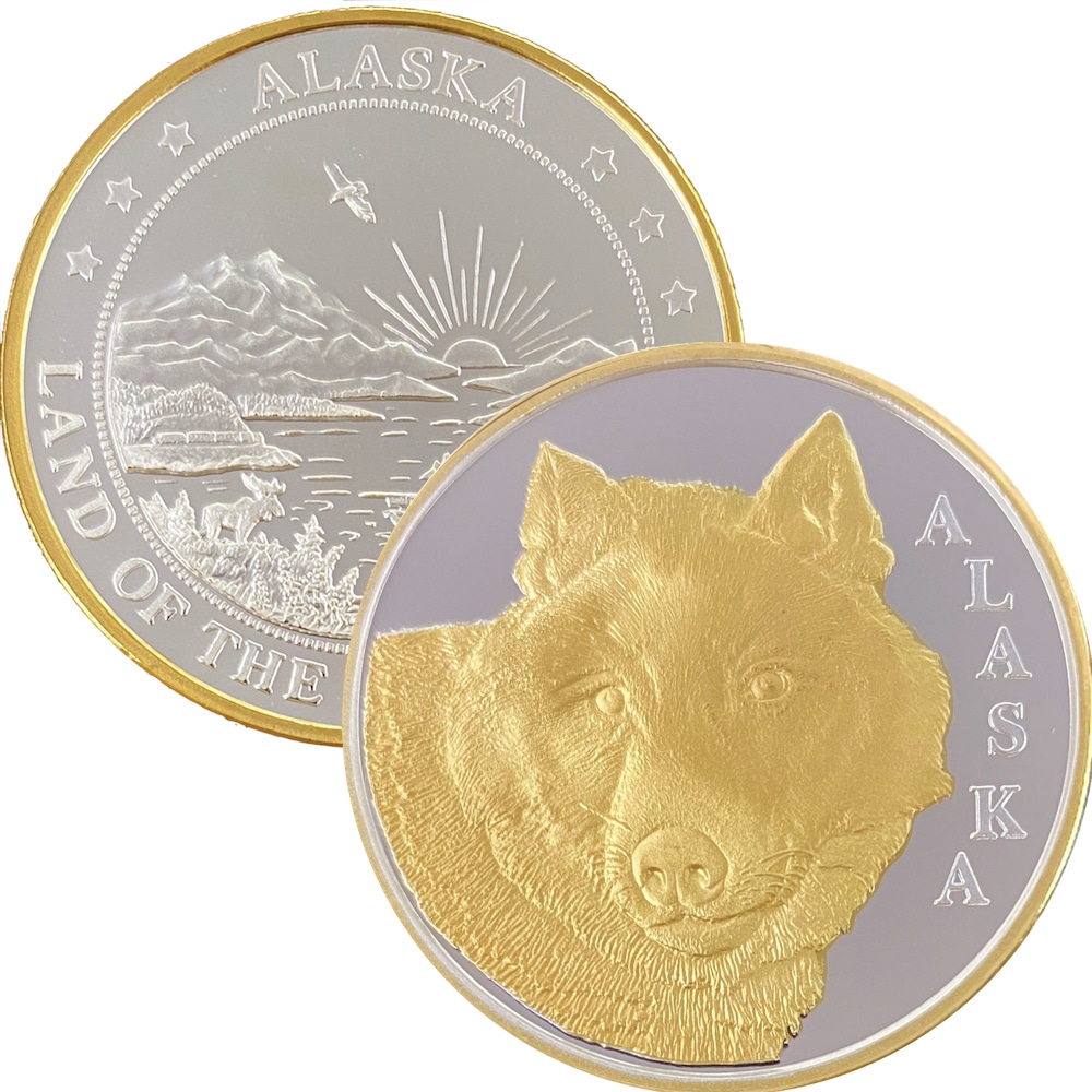 Wolf Face Medallion - Image 3