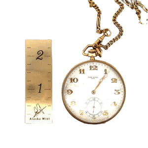 Estate, Pocket Watch, Alaska Mint, 071572 Estate
