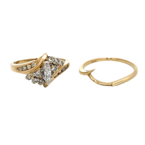 Estate ring, Alaska Mint, 14k, Diamond, estate 5923 $725