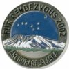 2002 Official Fur Rondy Collector Pin, Alaska Mint
