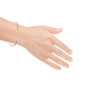 Estate, Bracelet, 2-tone, Gold, 18k, Alaska Mint, estate 1162W $465, 7in