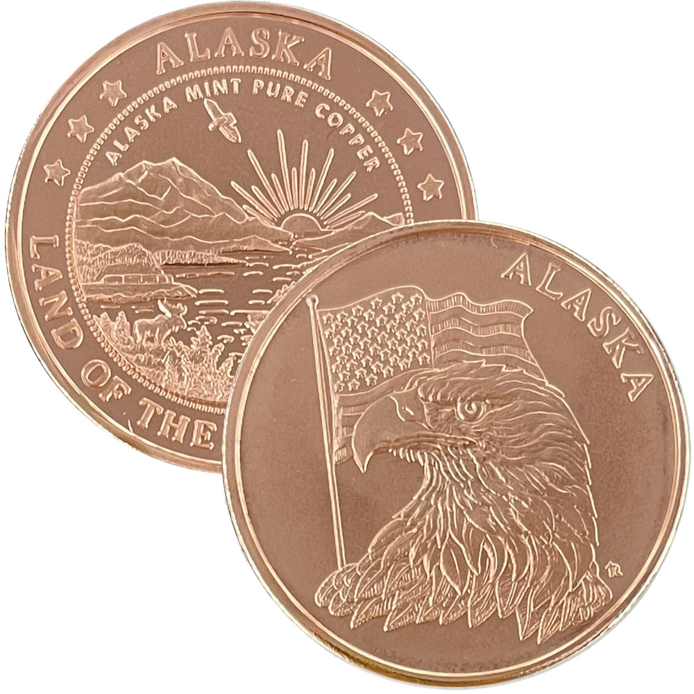 Eagle with US Flag Medallion - Image 6
