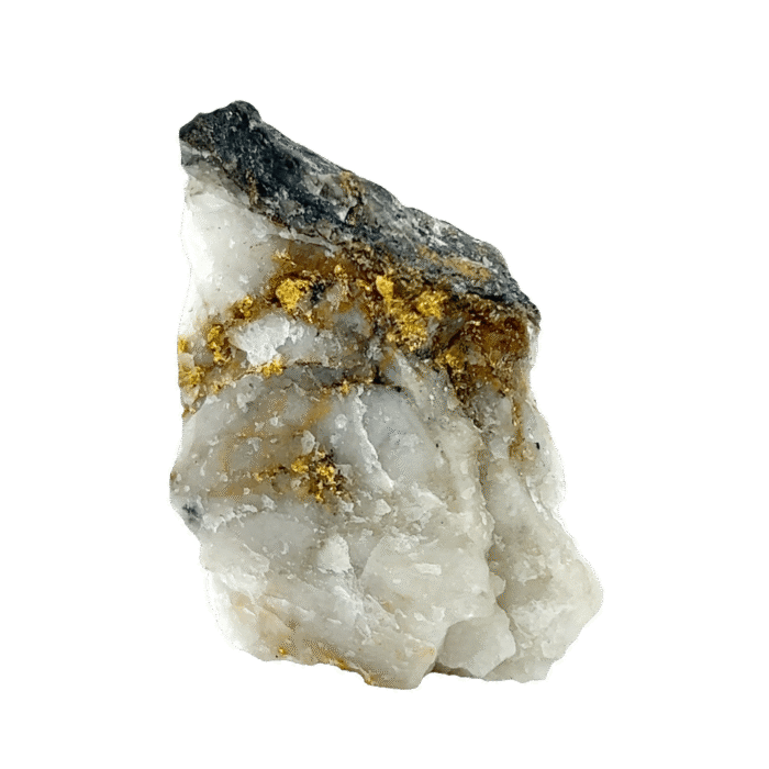 29.1 Gram, Natural Gold & Quartz, Specimen, Alaska Mint