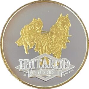 2001 Official Iditarod Medallion