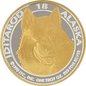 1990 Official Iditarod Medallion