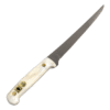 13" Moose Antler Handle Fillet Knife, Alaska Mint