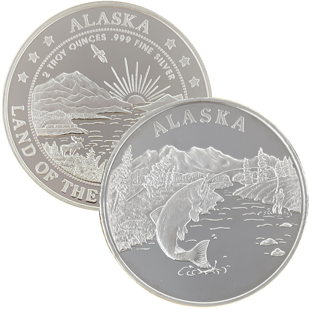 2 Ounce Sport Fishing Medallion - Image 3