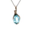 Estate 6 Carat Aquamarine Pendant 076535