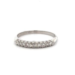Estate Women's Diamond Band in Platinum 076523