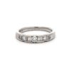 Estate Platinum & Diamond Band 076542
