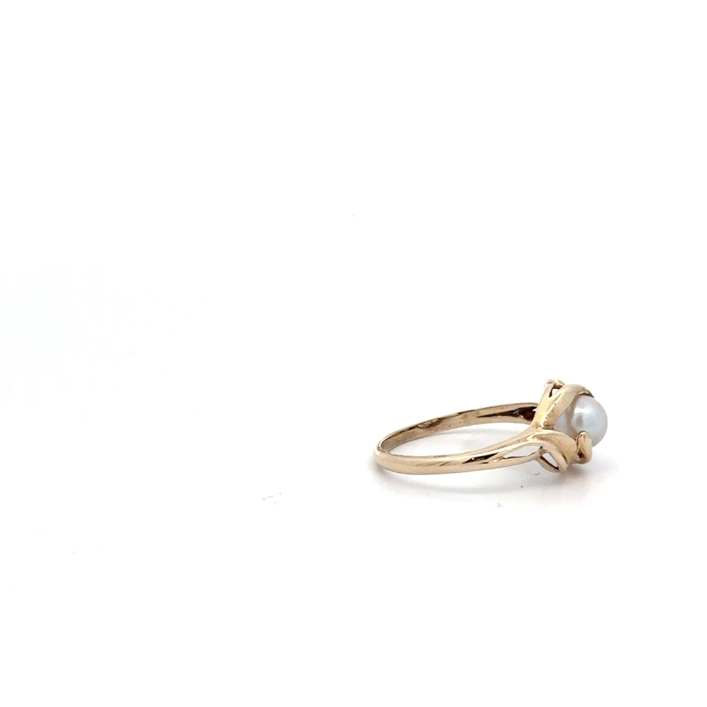 Estate Lady's Natural Pearl Ring 072076 - Image 2