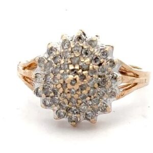 Estate Diamond Cluster Ring 7472