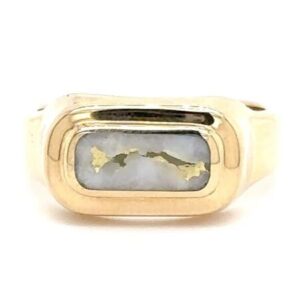 Ladies Gold Quartz Ring 170G2