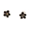 Sterling Silver & Gold Nugget Forget-Me-Not Earrings EP021