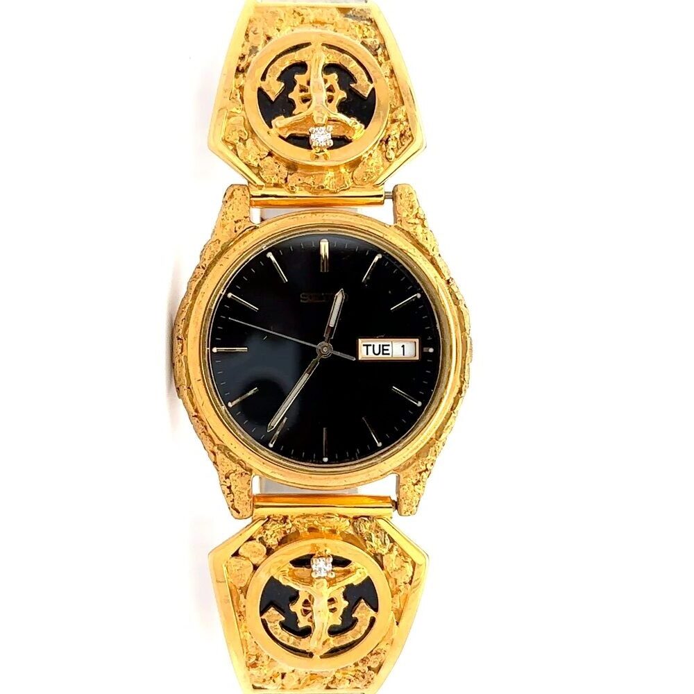 Seiko Gold Nugget Watch