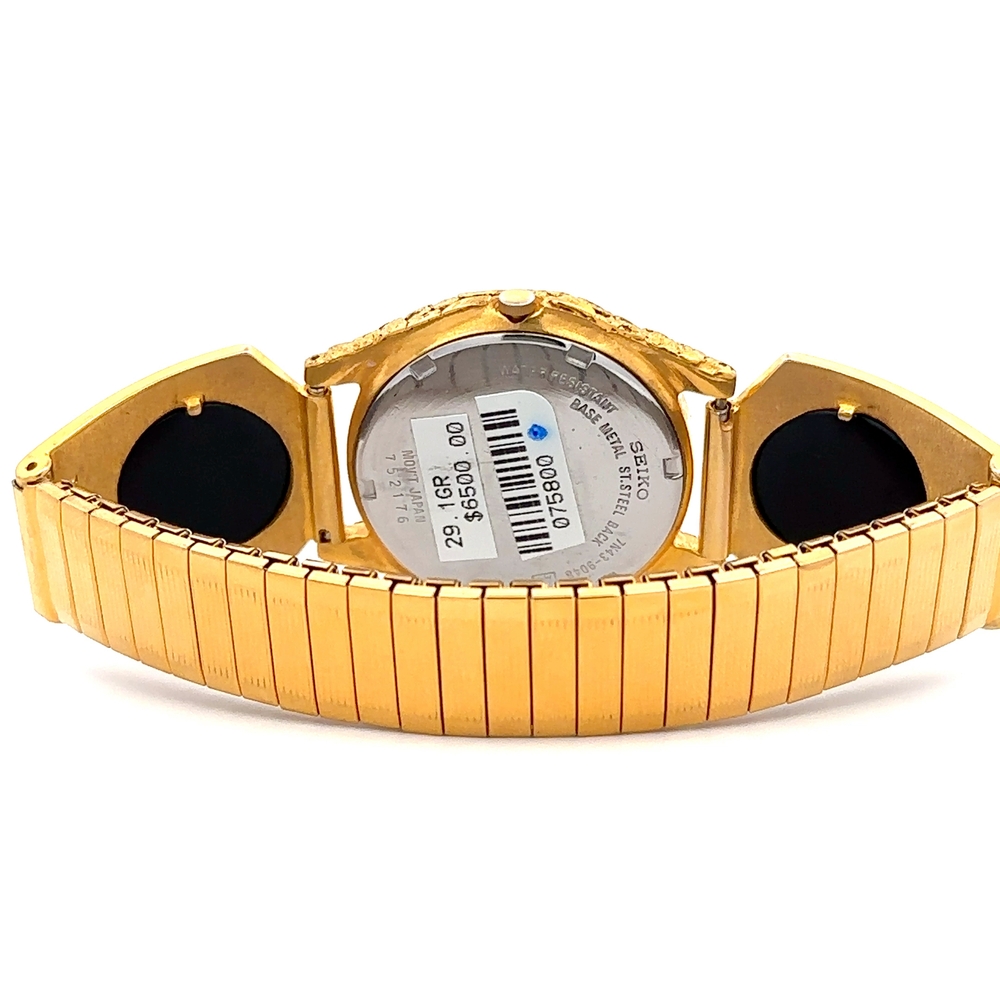 Seiko Gold Nugget Watch - Image 4