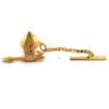 Estate 10K Goose Tie Tack 078120