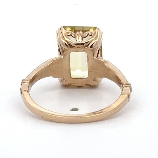 Lady's Synthetic Sapphire Estate Ring 078161 - Image 3