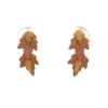 Estate Landstroms Black Hills Gold Post Earrings 090298