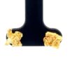 Gold Nugget Post Earrings E18