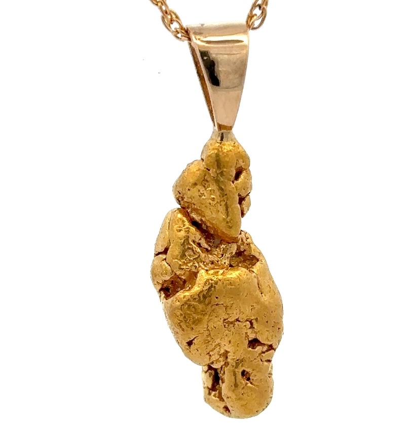 16.4 Gram Gold Nugget Pendant P106X - Image 3