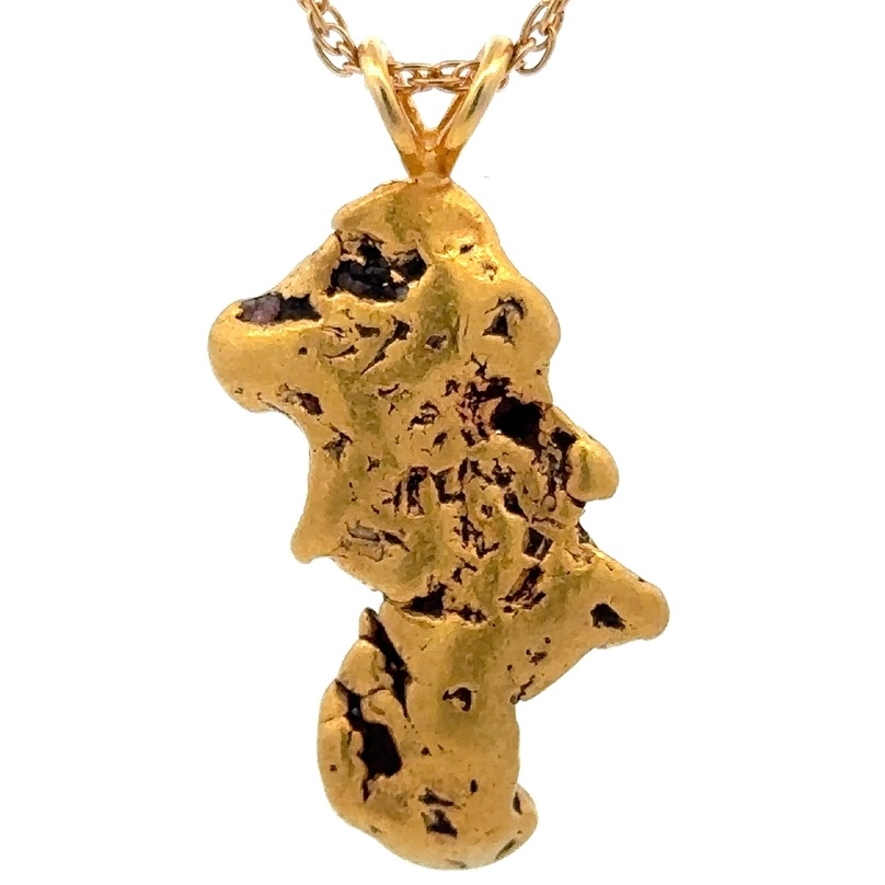 21.4 Gram Gold Nugget Pendant P138 - Image 3