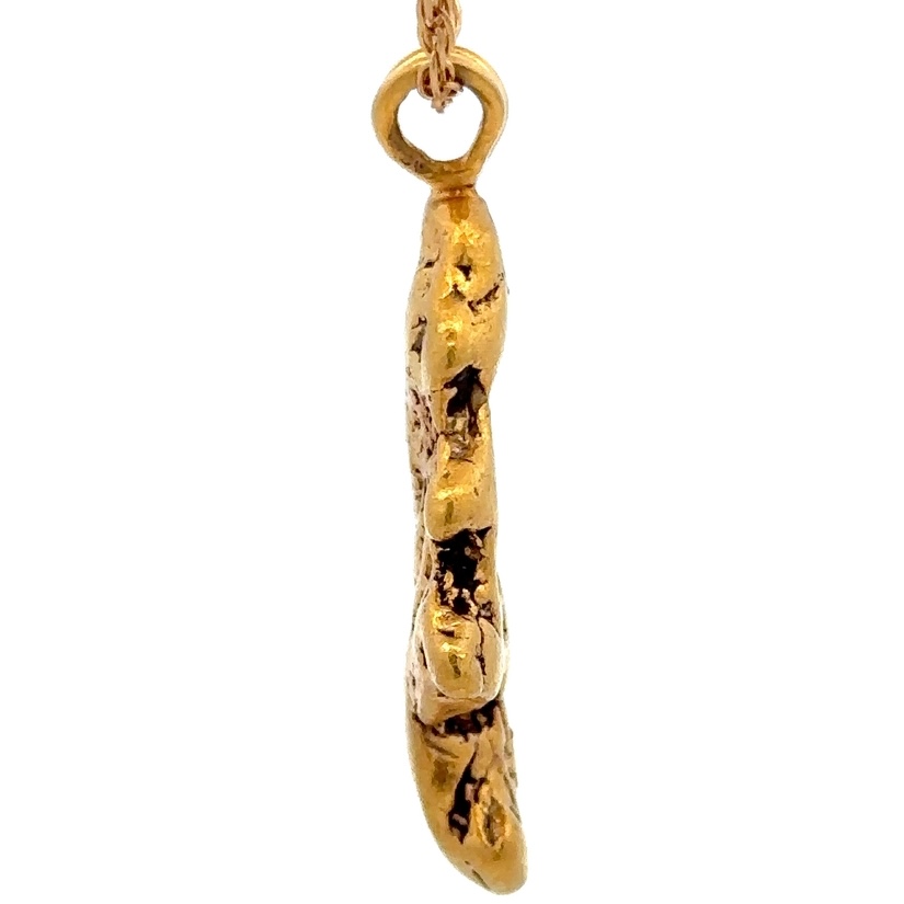 21.4 Gram Gold Nugget Pendant P138 - Image 4