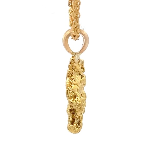 2.3 Gram Gold Nugget Pendant P15X - Image 2