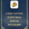 7.8 Gram Natural Gold Nugget from Hunter Creek, Alaska