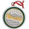 2026 Santa Under the Northern Lights Christmas Medallion