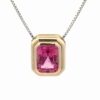 Pink Tourmaline Lady's Estate Pendant 076533