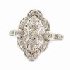 Lady's Edwardian Vintage Diamond Estate Ring 077191