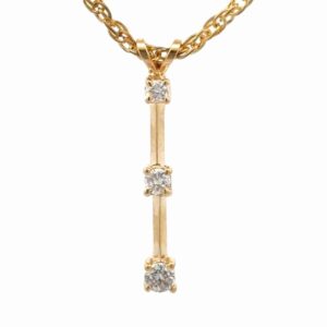 Lady's Diamond Estate Pendant 078334