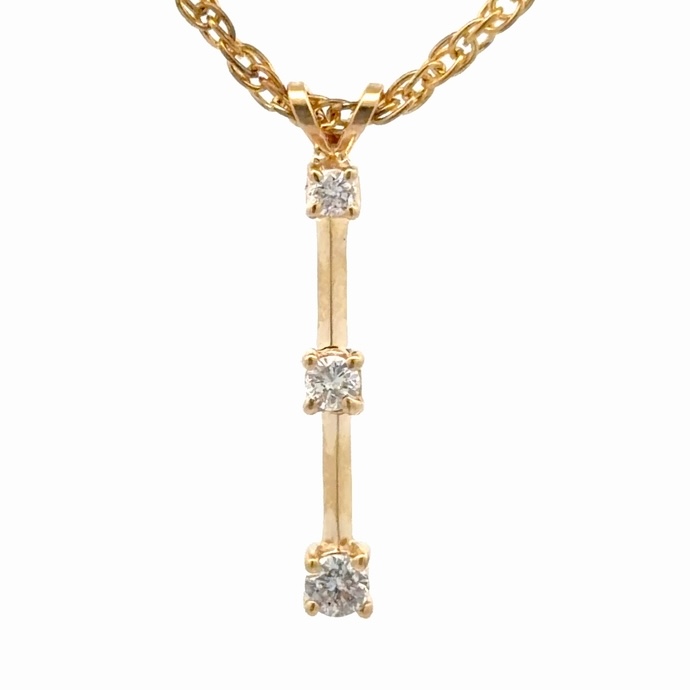 Lady's Diamond Estate Pendant 078334