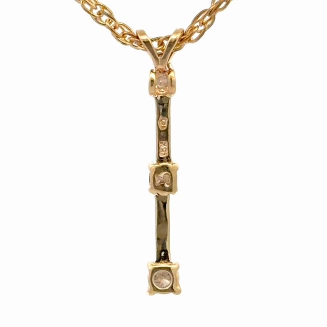 Lady's Diamond Estate Pendant 078334 - Image 3
