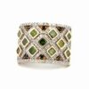 Green Diamond Lady's Estate Ring 077216